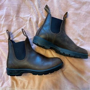 Blundstone 550 Brown Leather Chelsea Boots, Size 5 (Women’s Size 8)